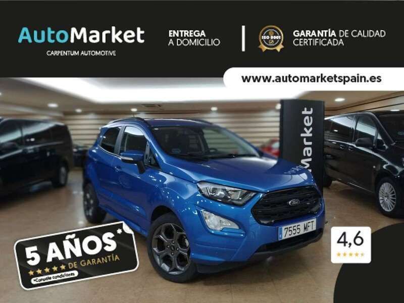 Azul Usado 2023 Ford Ecosport ST-Line SUV | 16.900 € (Precio justo) - Imagen 1/4