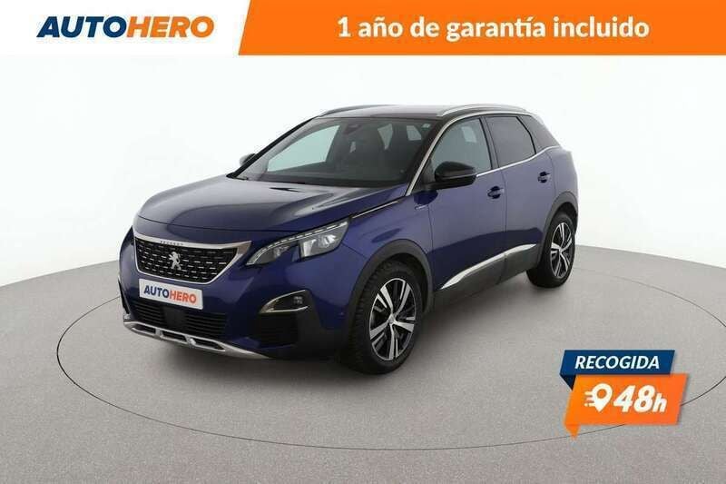 Azul Usado 2020 Peugeot 3008 GT-line SUV | 13.142 € (Super precio) - Imagen 1/4