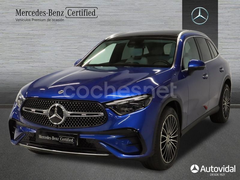 Azul Usado 2023 Mercedes GLC220 SUV | 67.900 € (Caro) - Imagen 1/4