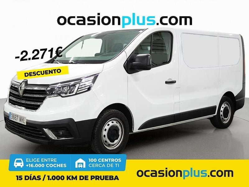 Blanco Usado 2023 Renault Trafic Monovolumen | 24.990 € (Precio justo) - Imagen 1/4