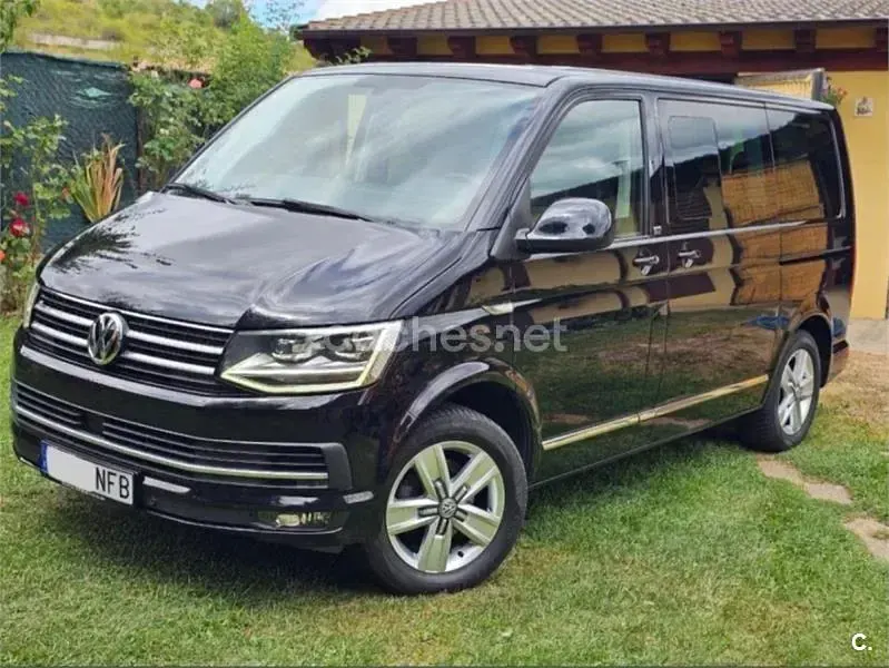 Usado VW Multivan 150 CV (110 kW) 2017 Negro Monovolumen