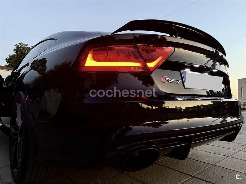 Usado Audi RS7 Sportback 560 CV (411 kW) 2015 Negro Utilitario