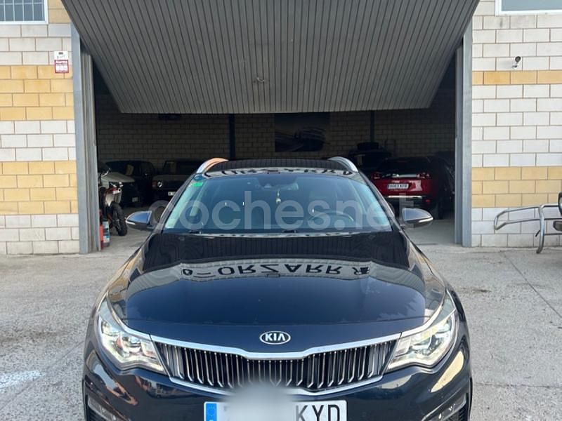Azul Usado 2019 Kia Optima Familiar | 13.500 € (Precio justo) - Imagen 1/4