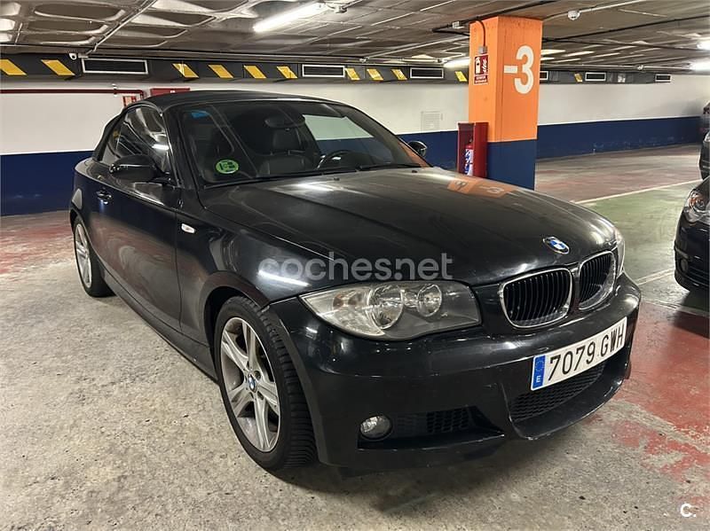 Usado BMW 120 Cabriolet 170 CV (125 kW) 2008 Negro Descapotable