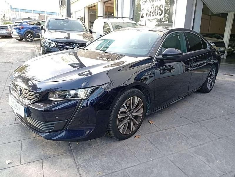 Usado Peugeot 508 Allure 225 CV (165 kW) 2020 Azul Berlina