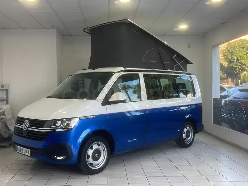 Usado VW California Beach 150 CV (110 kW) 2021 Azul Van