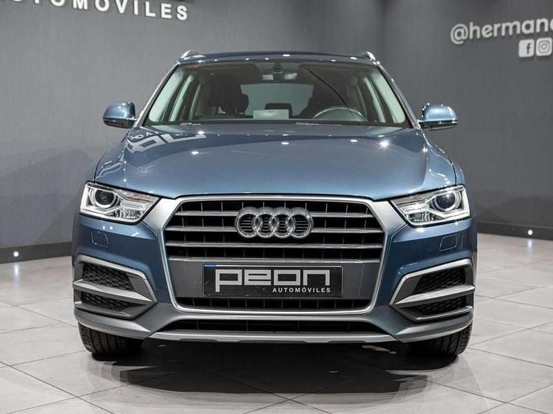 Usado Audi Q3 Design 150 CV (110 kW) 2017 Gris / plata SUV