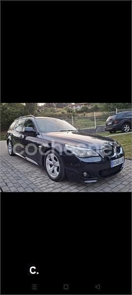 Azul Usado 2007 BMW 525 Familiar | 9500 € (Precio justo) - Imagen 1/4