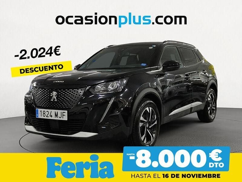 Negro Usado 2023 Peugeot 2008 Allure SUV | 16.990 € (Precio justo) - Imagen 1/4