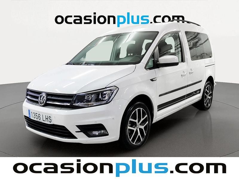 Usado VW Caddy 150 CV (110 kW) 2020 Blanco Monovolumen