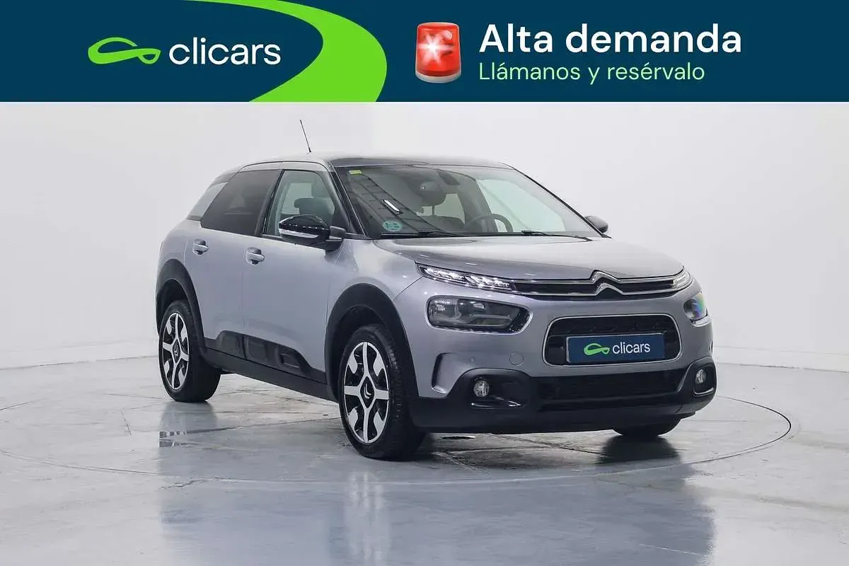 Usado Citroën C4 Cactus PureTech 110 CV (80 kW) 2018 Gris Utilitario