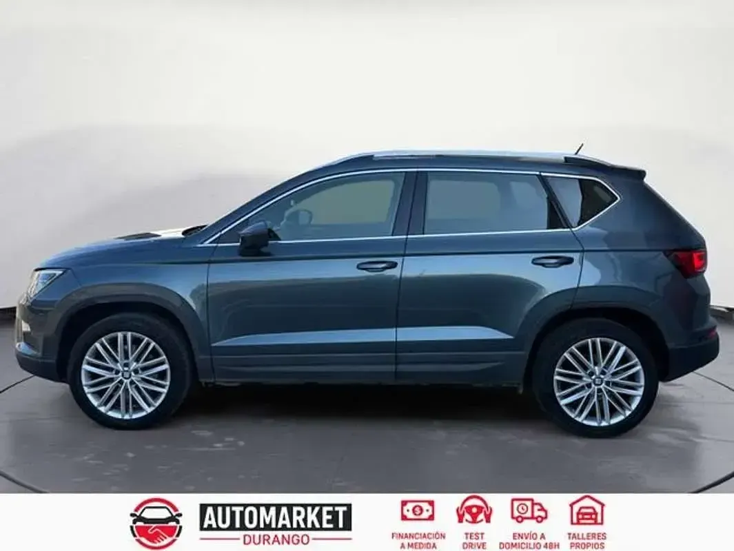 Usado Seat Ateca 150 CV (110 kW) 2017 Gris SUV