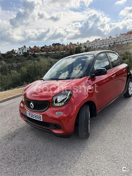 Usado Smart ForFour Passion 71 CV (52 kW) 2015 Rojo Utilitario