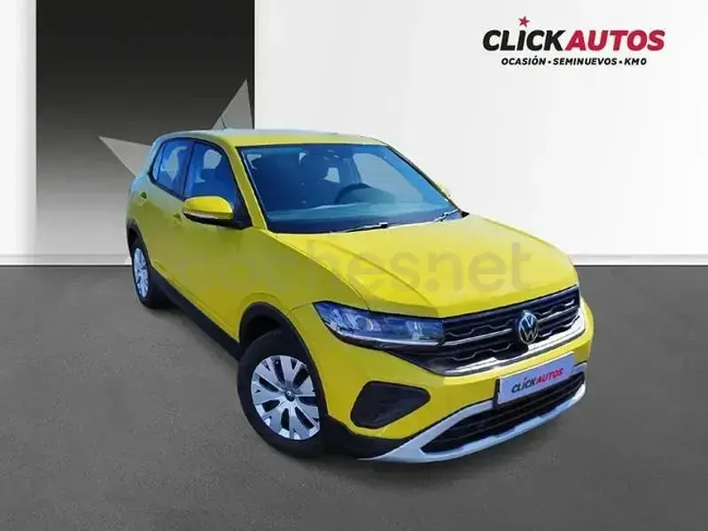 Usado VW T-Cross 95 CV (69 kW) 2025 Amarillo SUV