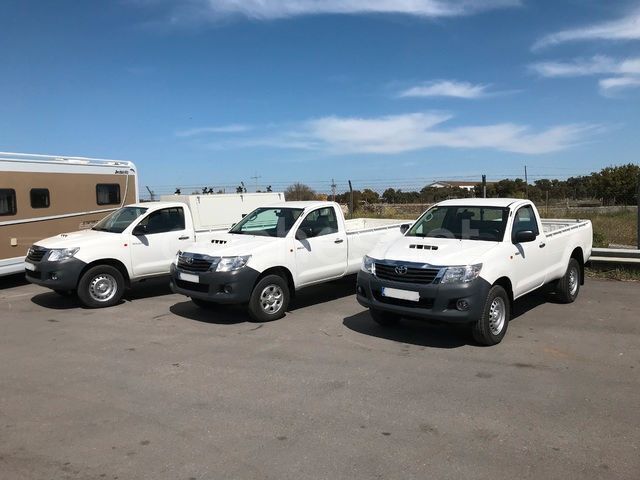 Usado Toyota HiLux 144 CV (105 kW) 2015 Blanco Pickup/Camioneta