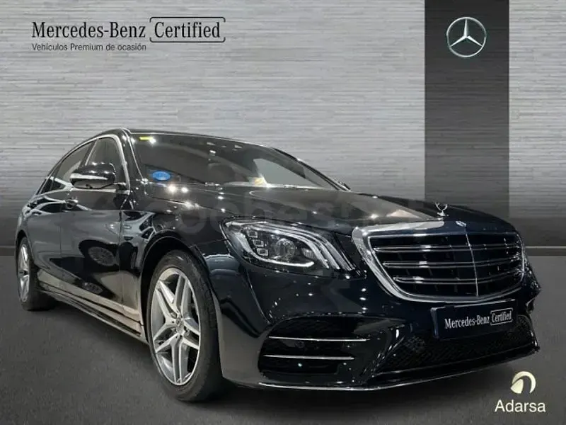 Usado Mercedes S560 476 CV (350 kW) 2019 Negro Berlina