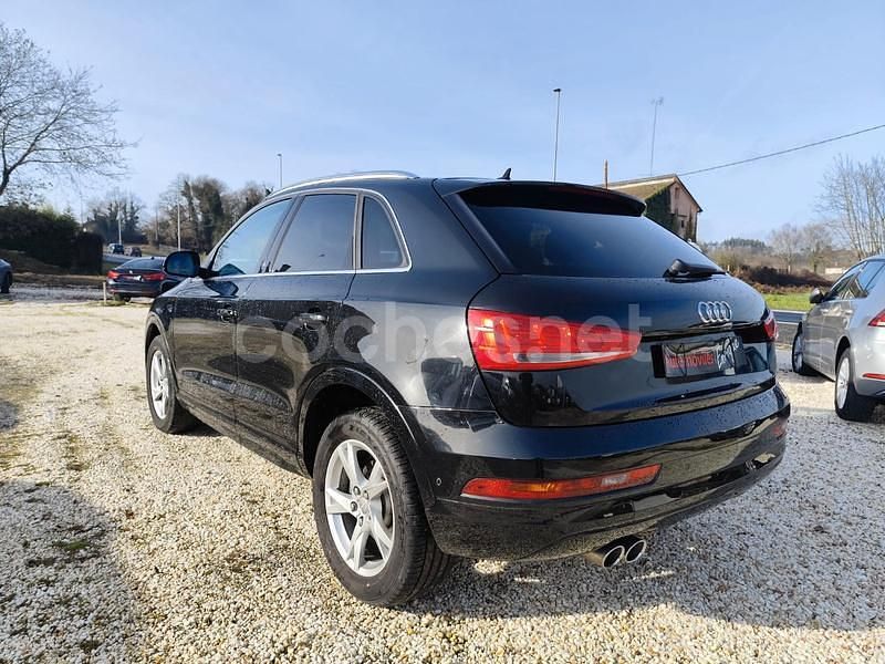 Usado Audi Q3 150 CV (110 kW) 2015 Negro SUV