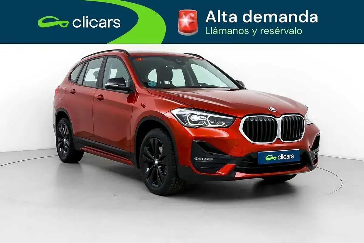 Usado BMW X1 150 CV (110 kW) 2021 Naranja SUV