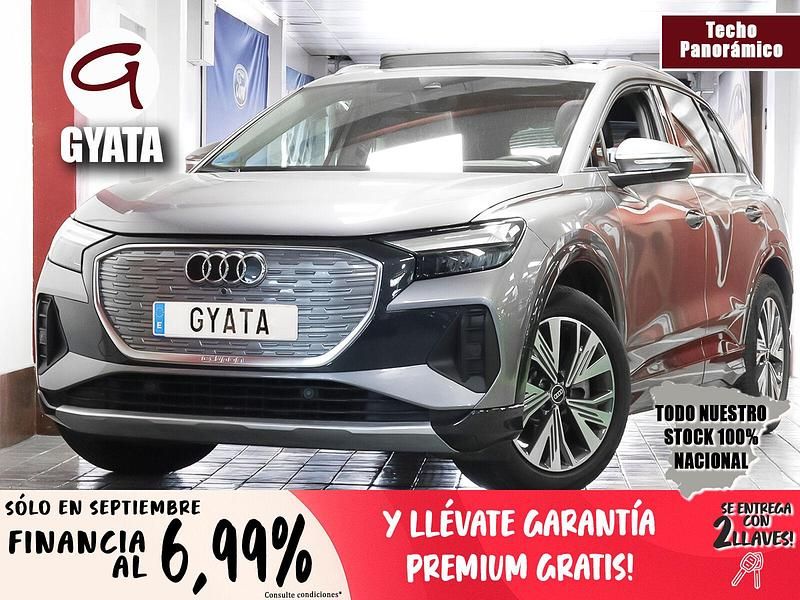 Gris Usado 2021 Audi Q4 e-tron Advanced Plus SUV | 32.990 € (Un poco caro) - Imagen 1/4