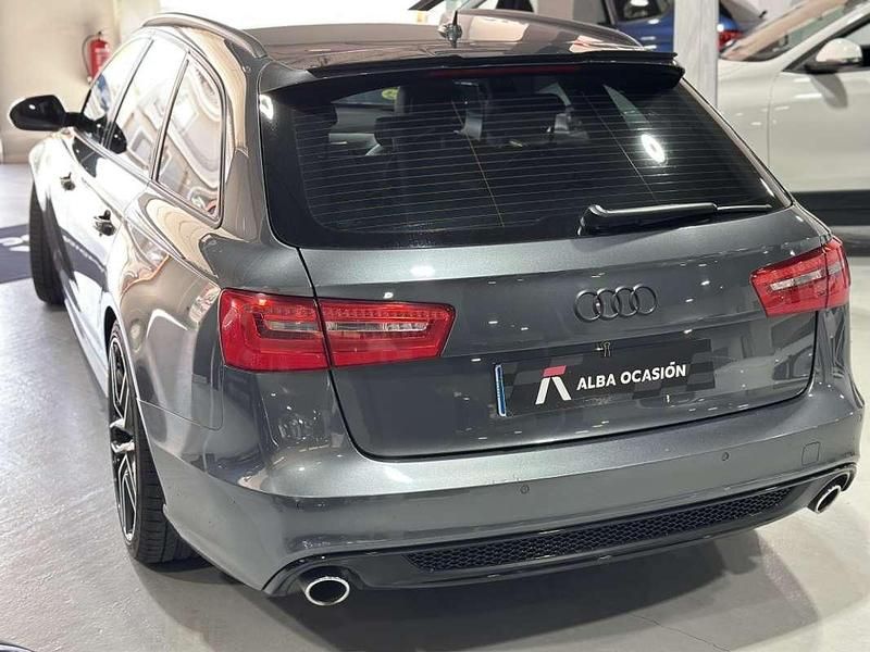 Usado Audi A6 S-Line 313 CV (230 kW) 2013 Gris Familiar