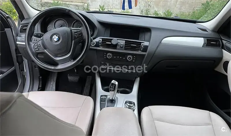 Usado BMW X3 150 CV (110 kW) 2014 Gris / plata SUV