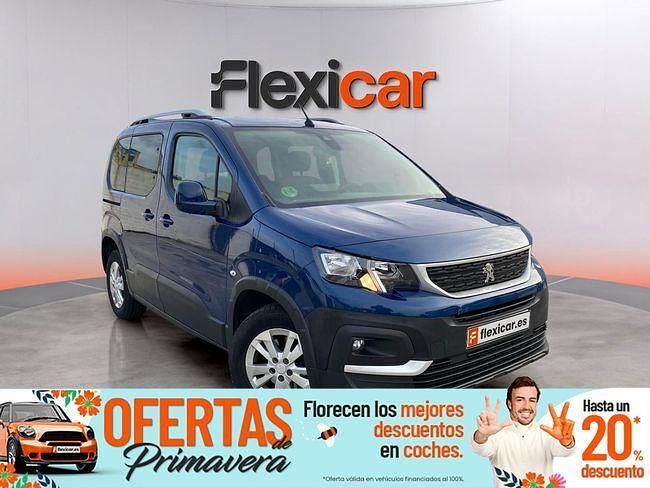 Usado Peugeot Rifter Active 130 CV (95 kW) 2020 Azul Monovolumen