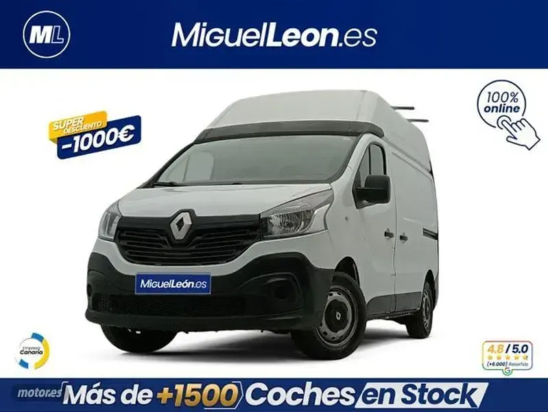 Begagnad Renault Trafic 125 HK (91 kW) 2018 Vit Minibuss