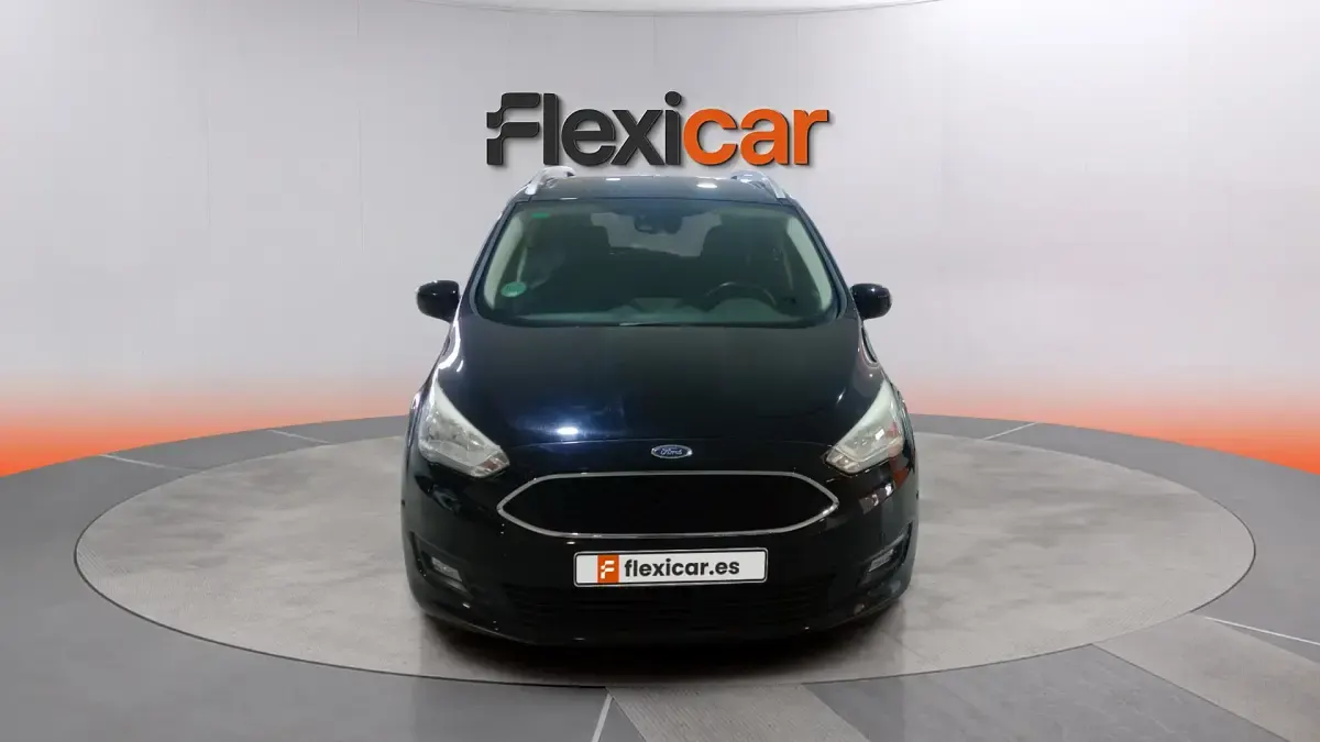 Usado Ford Grand C-Max Trend+ 100 CV (73 kW) 2017 Negro Monovolumen