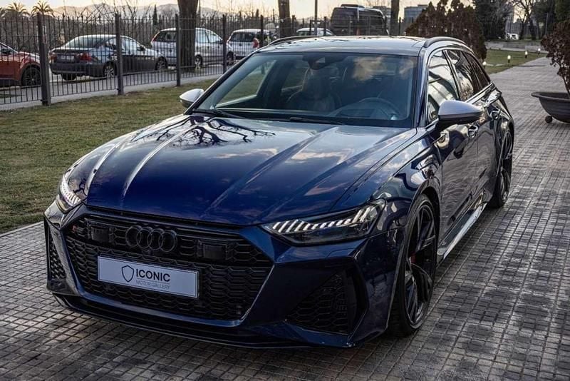 Usado Audi RS6 600 CV (441 kW) 2020 Azul Familiar