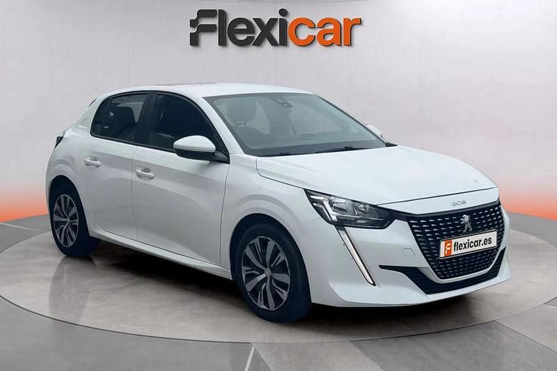 Blanco Usado 2020 Peugeot 208 Active Utilitario | 10.090 € (Buen precio) - Imagen 1/4