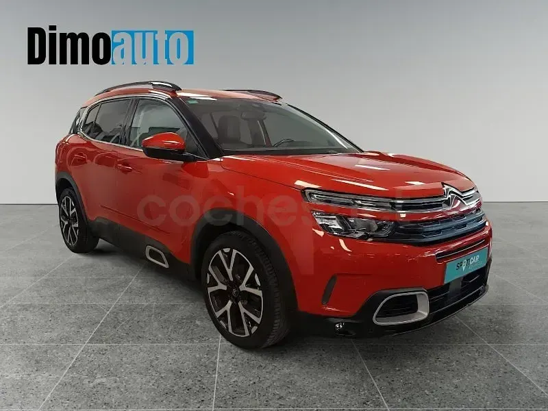 Usado Citroën C5 Aircross Feel 131 CV (96 kW) 2019 Rojo SUV
