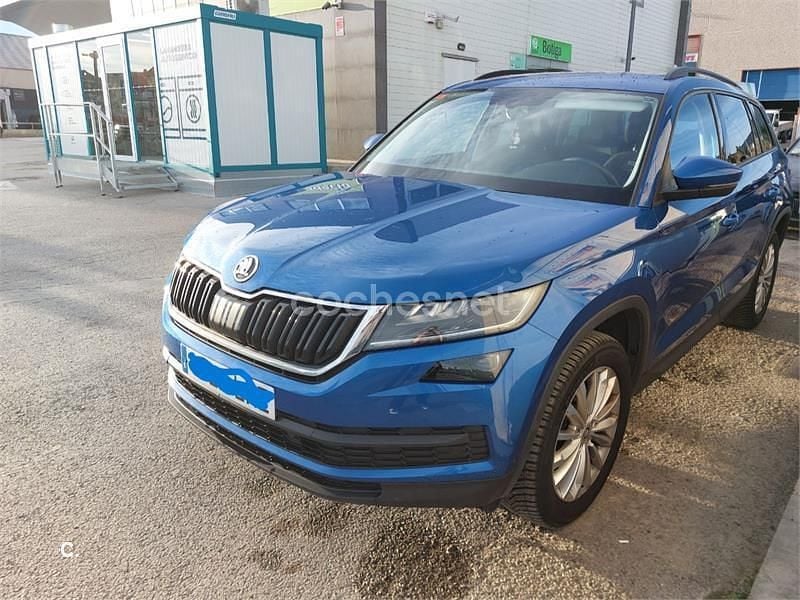 Azul Usado 2021 Skoda Kodiaq Ambition SUV | 19.800 € (Precio justo) - Imagen 1/4