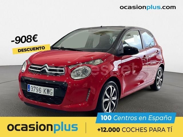 Rojo Usado 2019 Citroën C1 Utilitario | 8990 € (Precio justo) - Imagen 1/4