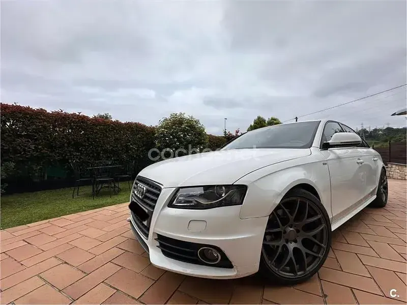Usado Audi A4 S-Line 170 CV (125 kW) 2008 Blanco Berlina