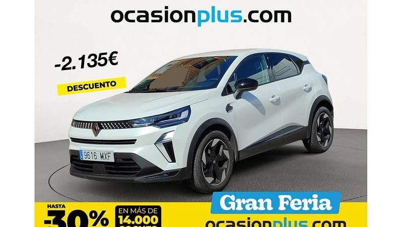 Blanco Usado 2024 Renault Captur Techno SUV | 20.228 € (Precio justo) - Imagen 1/4