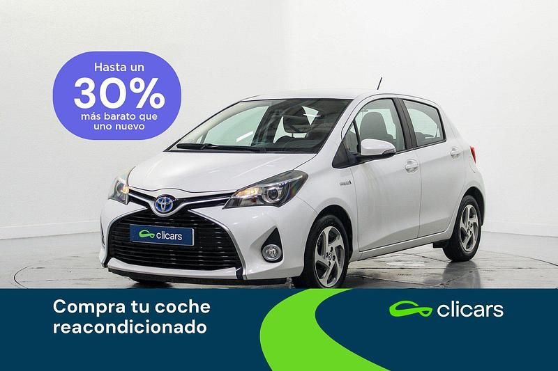 Blanco Usado 2016 Toyota Yaris Hybrid Active Berlina | 13.990 € (Precio justo) - Imagen 1/4