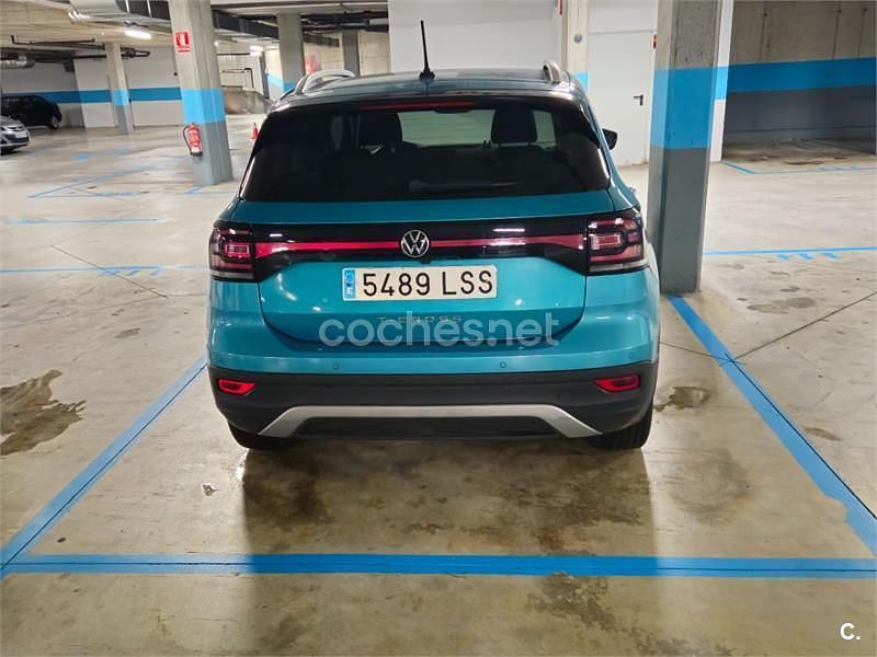Usado VW T-Cross Sportline 150 CV (110 kW) 2021 Azul SUV