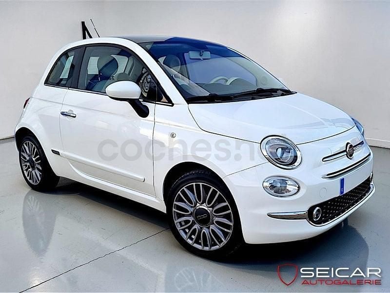 Usado Fiat 500 Lounge 69 CV (50 kW) 2017 Blanco Berlina