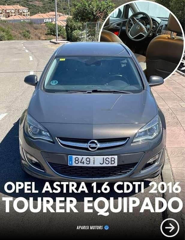 Gris Usado 2016 Opel Astra Excellence Familiar | 7450 € (Buen precio) - Imagen 1/4