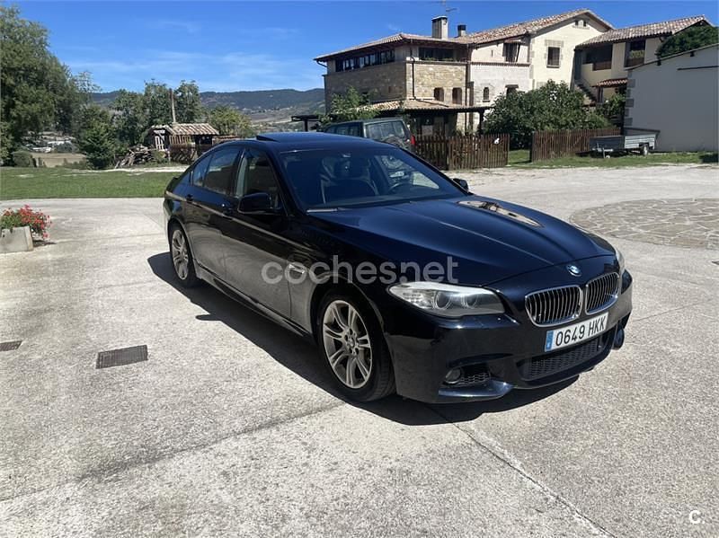 Usado BMW 520 Efficient Dynamics 184 CV (135 kW) 2012 Negro Berlina