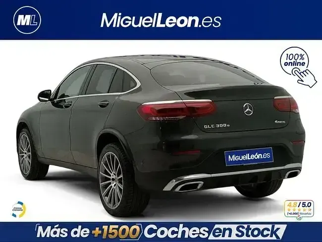Usado Mercedes GLC300e 320 CV (235 kW) 2022 Negro SUV