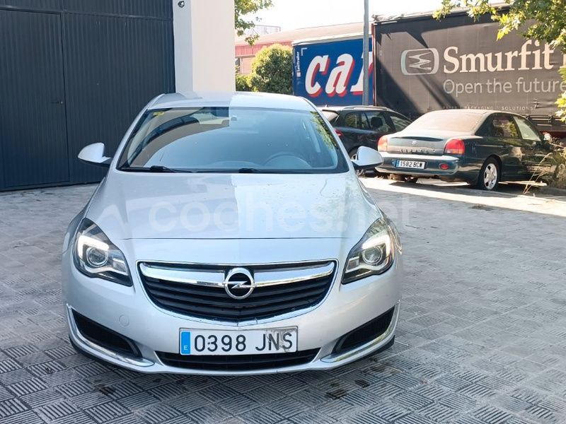 Gris / plata Usado 2016 Opel Insignia Expression Berlina | 6499 € (Buen precio) - Imagen 1/4