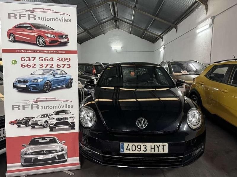 Usado VW Beetle 105 CV (77 kW) 2014 Azul Utilitario