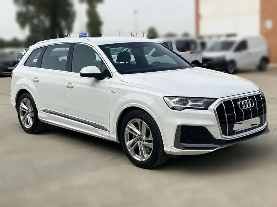 Usado Audi Q7 S-Line 231 CV (169 kW) 2022 Blanco SUV