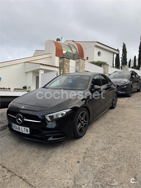 Negro Usado 2021 Mercedes A200 Berlina | 26.700 € (Buen precio) - Imagen 1/4