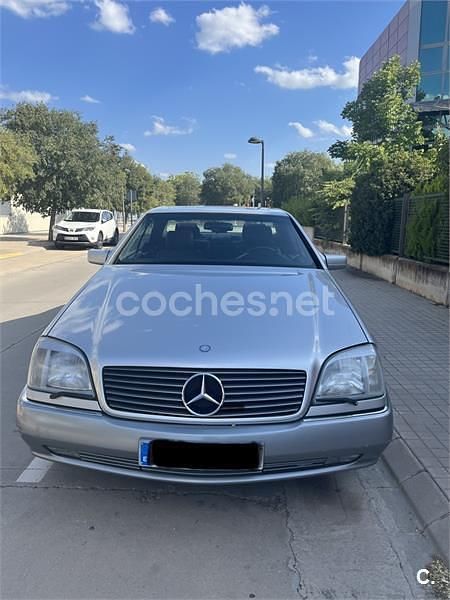 Usado Mercedes S600 394 CV (289 kW) 1994 Gris / plata Berlina