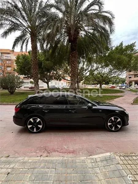 Usado Audi A4 S-Line 190 CV (139 kW) 2016 Negro Familiar