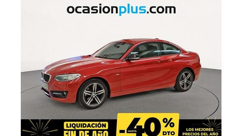 Rojo Usado 2015 BMW 220 Coupe | 17.600 € (Precio justo) - Imagen 1/4