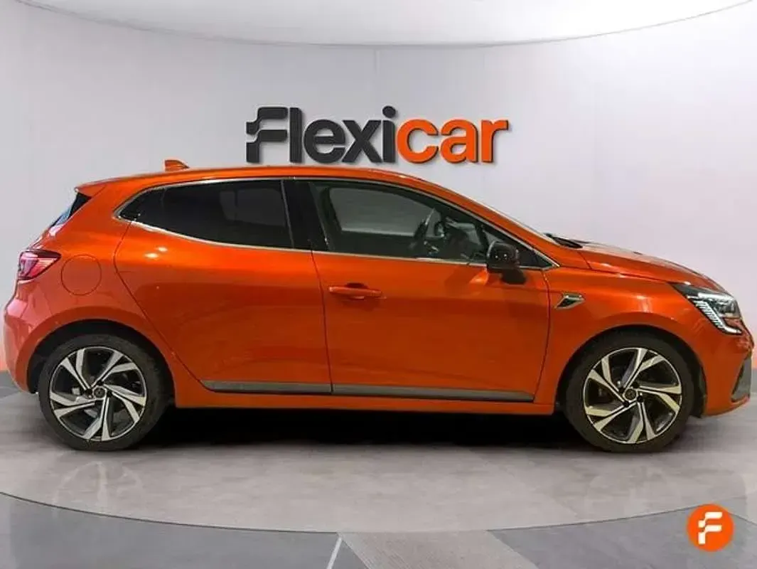 Usado Renault Clio V RS Line 101 CV (74 kW) 2020 Naranja Utilitario
