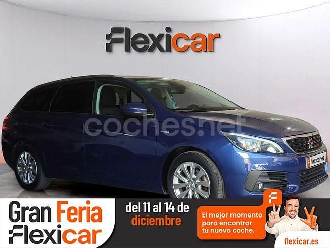 Azul Usado 2019 Peugeot 308 Style Berlina | 10.690 € (Precio justo) - Imagen 1/4